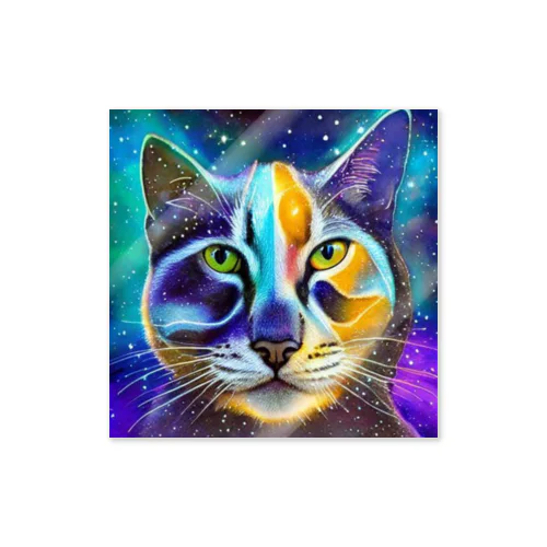 Space Cat Sticker