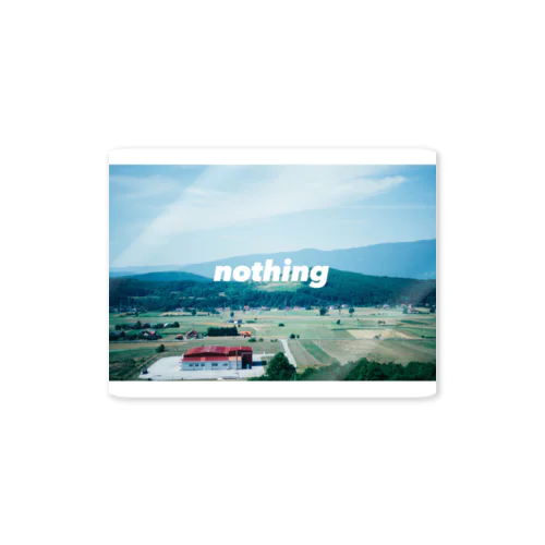 nothing Sticker