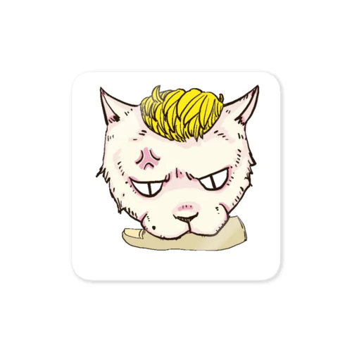 氏原ねこちゃんマスク Sticker