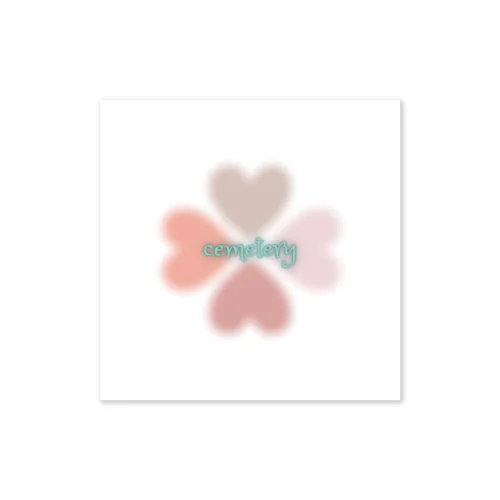 clover heart Sticker