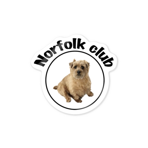 Norfolk club_hi, human Sticker