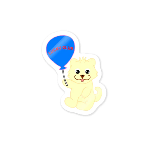 バルーンラッキーちゃん Sticker