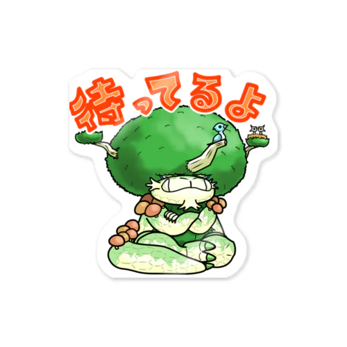 スタンプ怪獣 マッテルドン Sticker