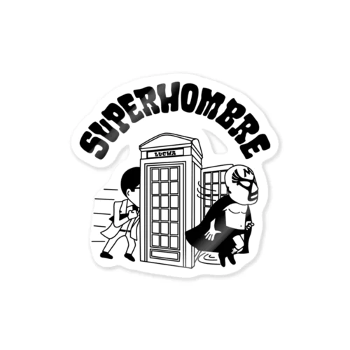 Superhombre mono ステッカー