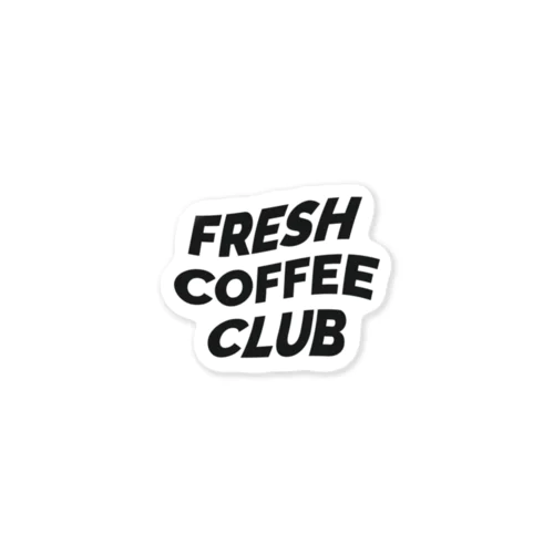 FRESH COFFEE CLUB ステッカー