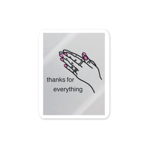 "全てに感謝" Sticker