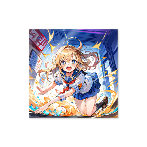 エネルギッシュガール Sticker