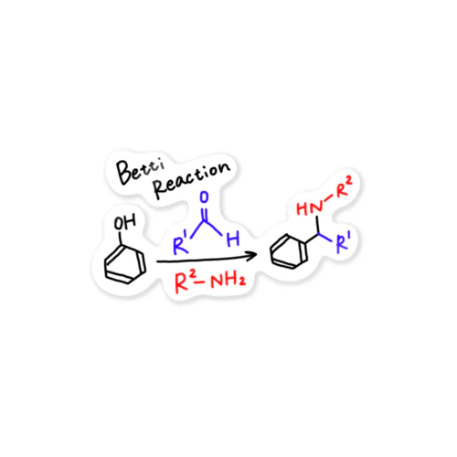 Betti reaction ステッカー