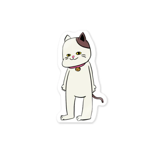あのミニ四駆で遊ぶねこ Sticker