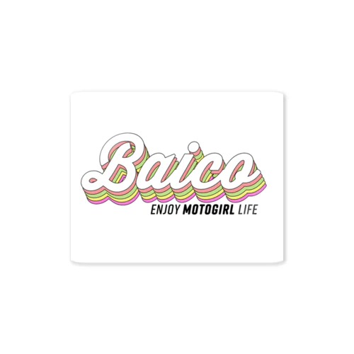 カラフルBaico~ENJOY MOTOGIRL LIFE~ ステッカー