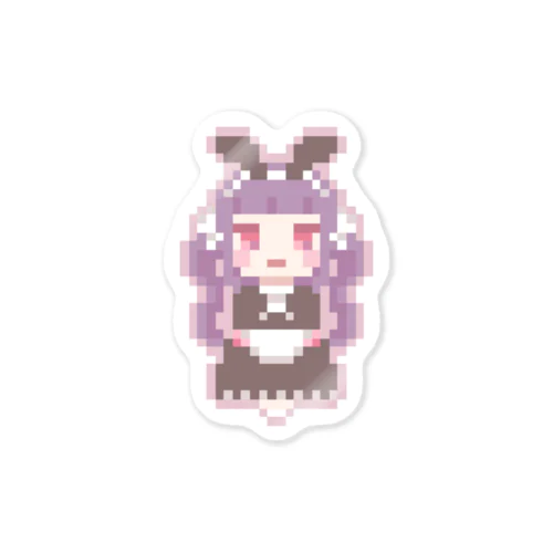 bunny maid Sticker