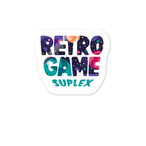 RETROGAMESUPLEX Sticker