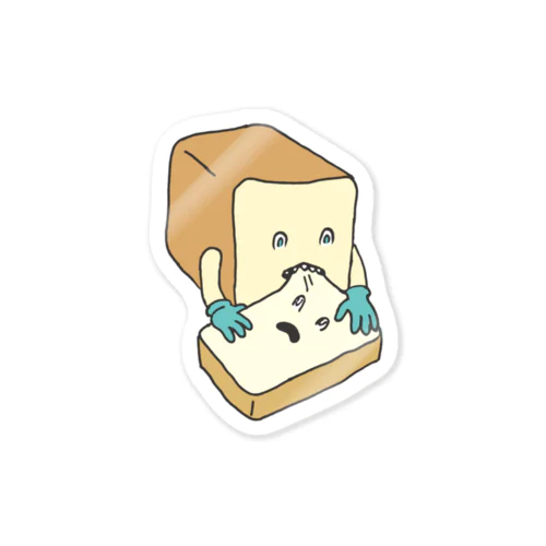 共喰い🍞（食パン） Sticker