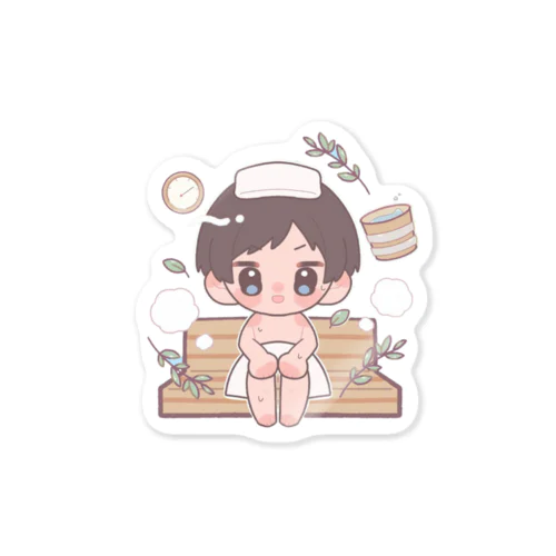 サウナ男子 Sticker