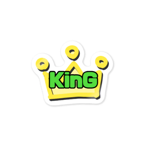 KinG KinGの王冠シリーズ ステッカー