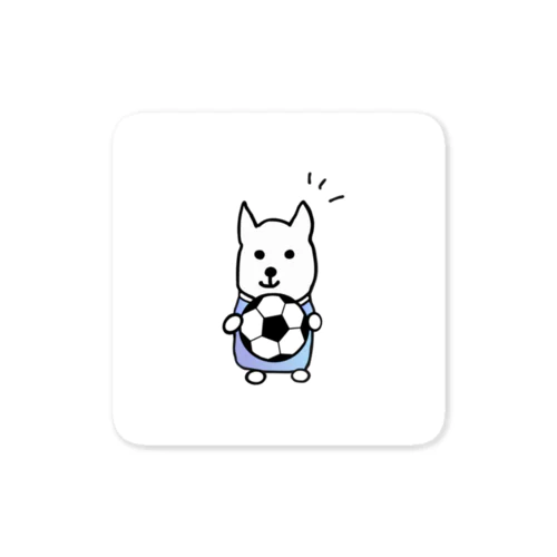 サッカー犬さん♪Part1 ステッカー