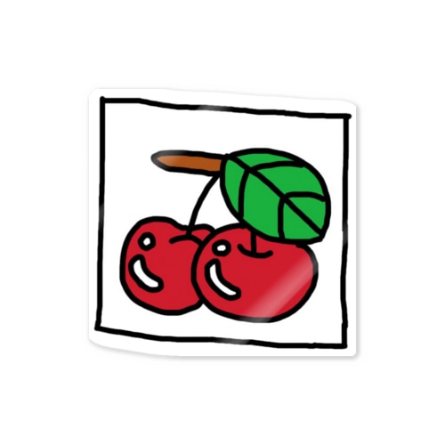 cherry slot    Sticker