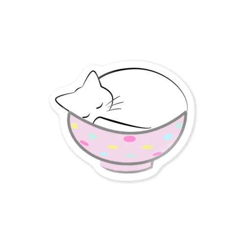 ねこ丼 Sticker