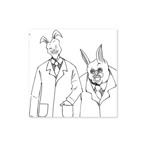 Dr.rabbit Sticker