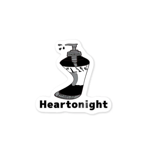 Heartonight Sticker
