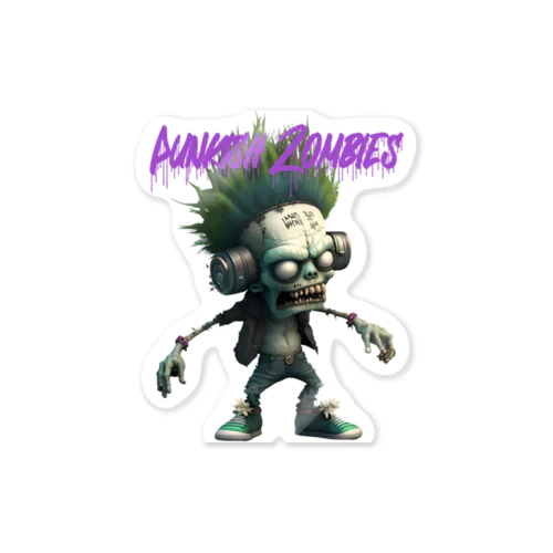 Punkish Zombies / パンキッシュゾンビ #97 Sticker
