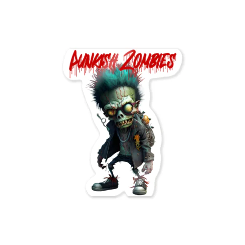 Punkish Zombies / パンキッシュゾンビ #21 ステッカー