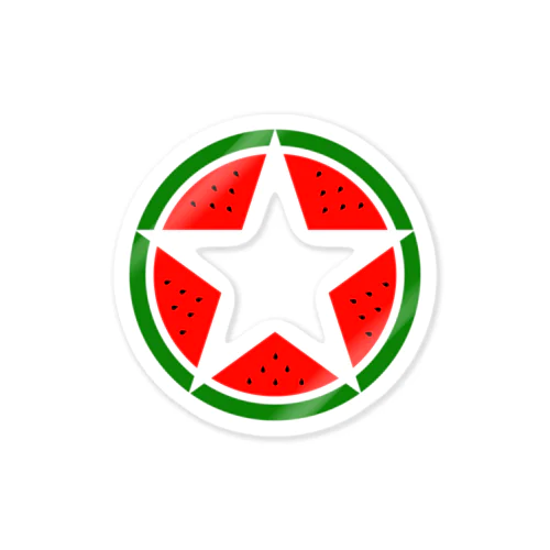 Suica star Sticker