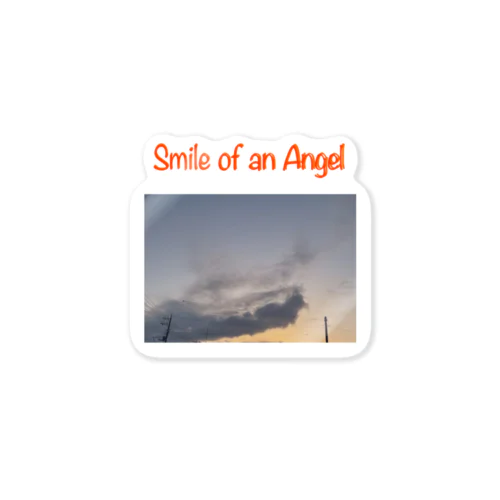 Smile of an Angel Sticker