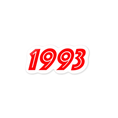 1993 Sticker