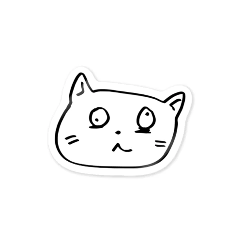 デスマ猫（文字なし） Sticker