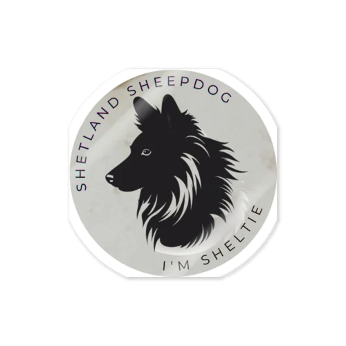 I'm Sheltie（私はシェルティ） Sticker