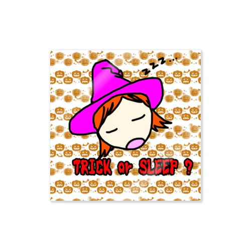 うたた寝ヒカルのハロウィン🧟‍♀️🧟‍♂️TRICK or SLEEP? Sticker