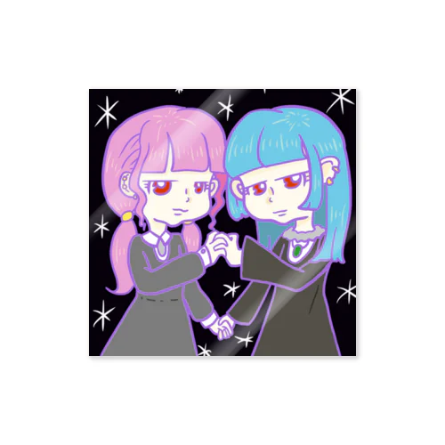 メンヘラブ女子 Sticker