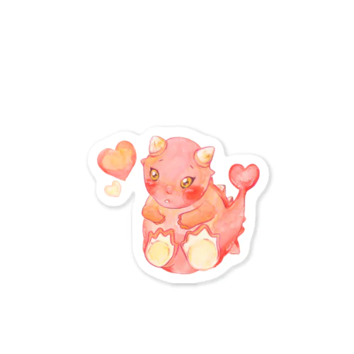 コロコロ♡アンキロサウルス　ベリー Sticker