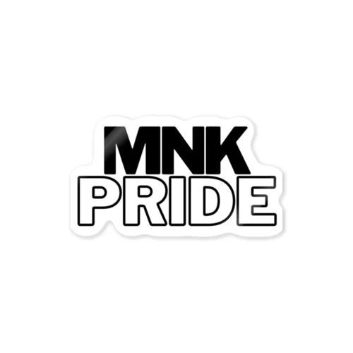 MNK PRIDE BBW ステッカー