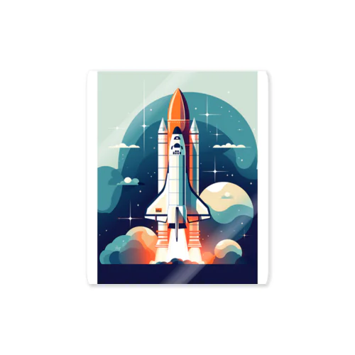 rocket Sticker