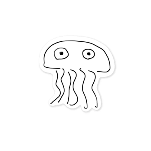 大人気クラゲ君 Sticker