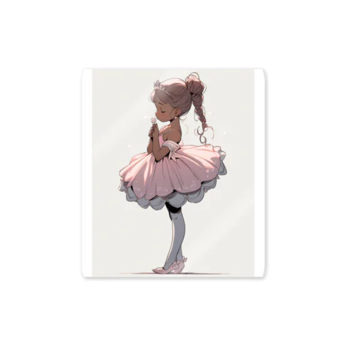 cute ballerina Sticker