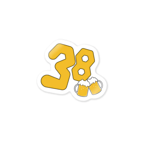 38eers! Sticker