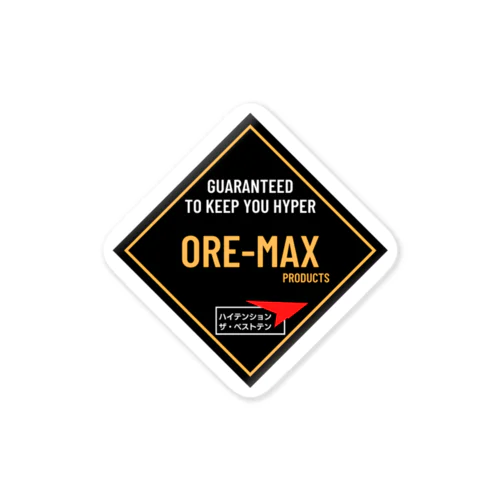 ORE-MAX ステッカー