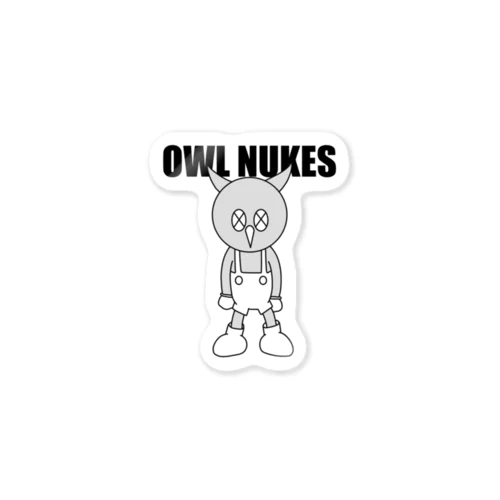 OWL NUKES  Sticker
