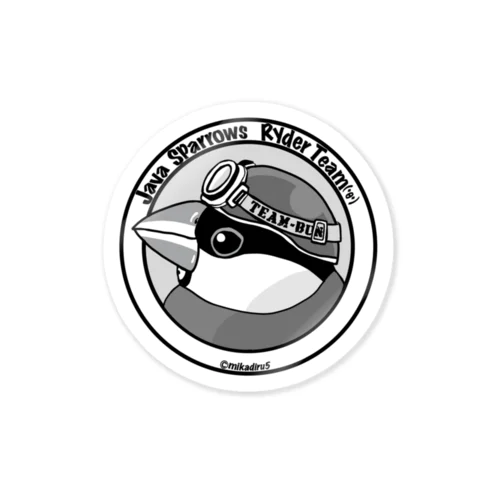 Java Sparrows Ryder Team Sticker