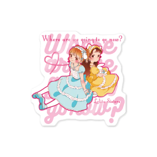 ロリータの女の子 Sticker