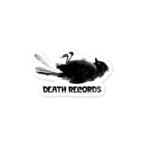 DEATH RECORDS Sticker