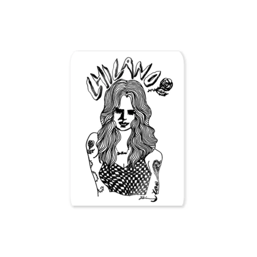 CHICANO GAL Sticker