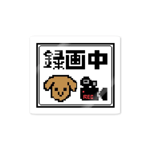 録画中ステッカー Sticker