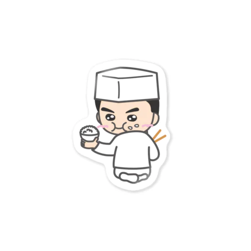 板吉くんご飯中 Sticker