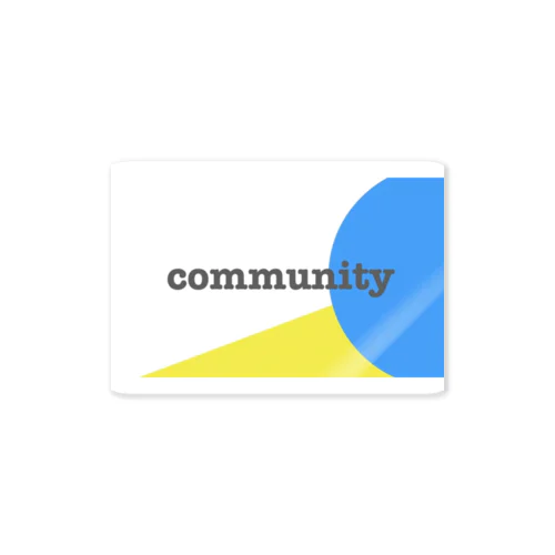Community Sticker