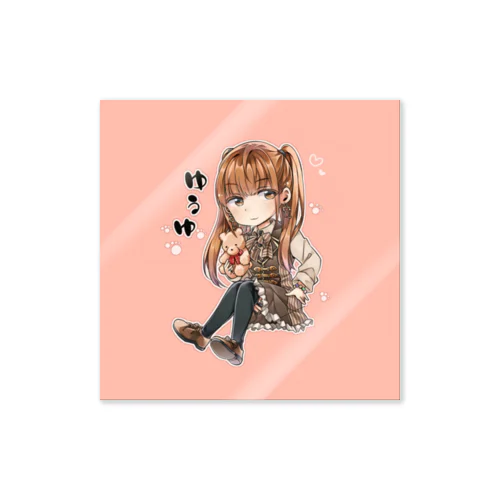 キュートミニゆうゆちゃん Sticker