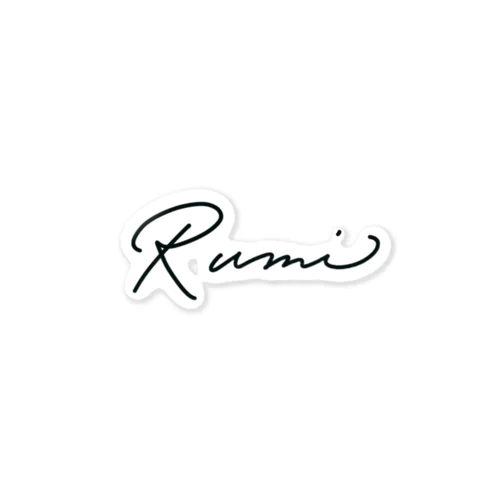 Rumi's sticker ステッカー